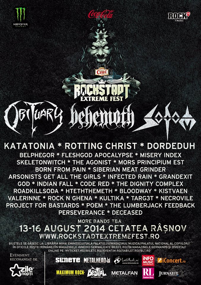 Sodom saluta publicul din Romania